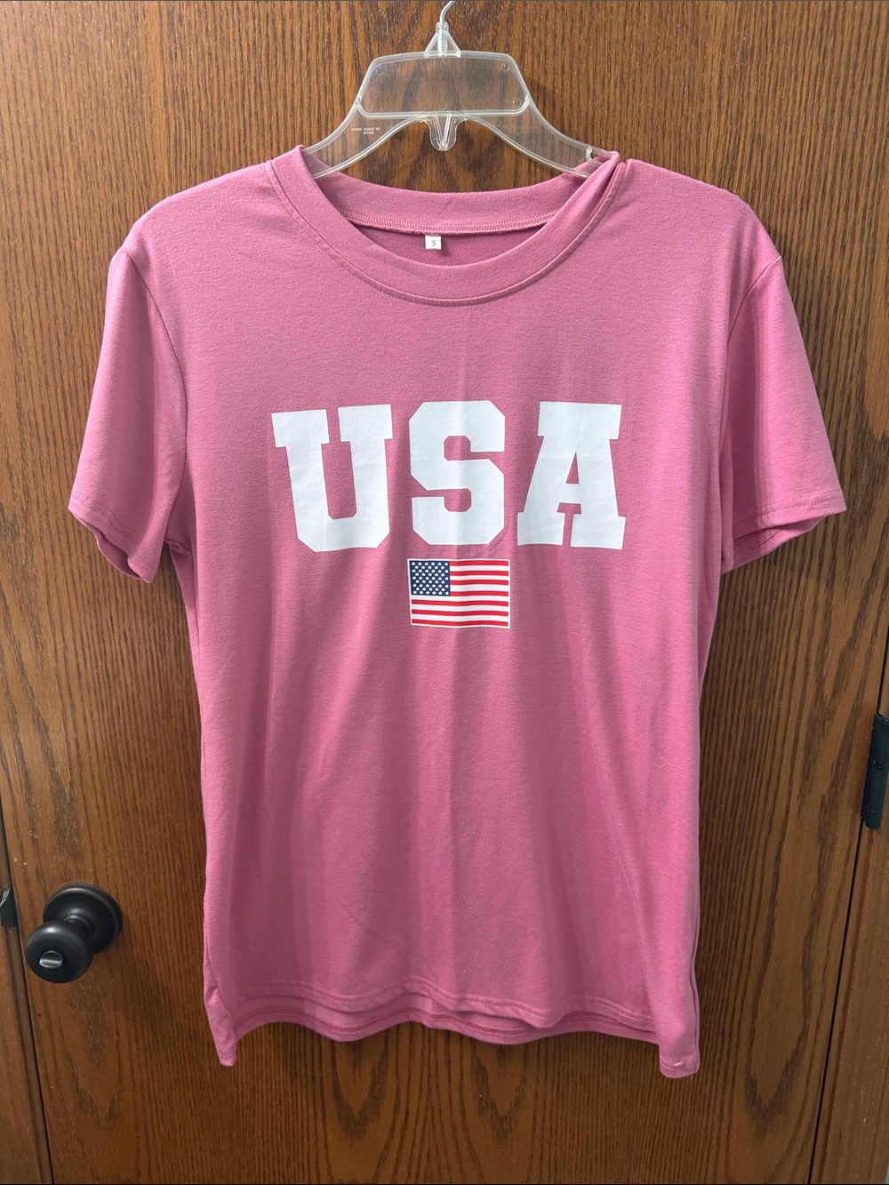 Women's USA Graphic Tee - Pink